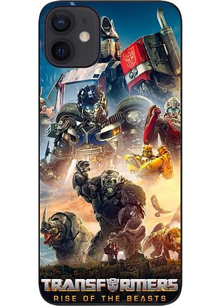 Силиконовый чехол epik для iphone 12 с картинкой трансформеры