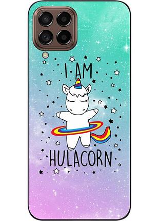 Силиконовый чехол epik для samsung galaxy m53 с картинкой единорог