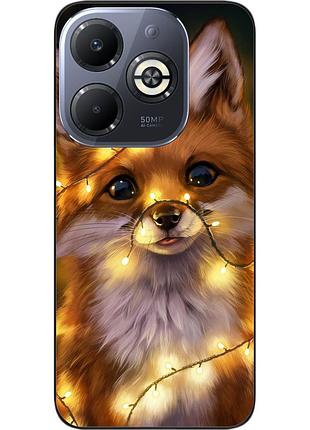 Силіконовий чохол epik для infinix smart 8 plus (x6526) з картинкою лисичка