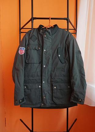 Ride &amp; ons escape s | байкерская куртка с защитами
ride &amp; sons escape | retro military biker