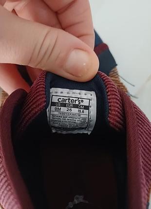 Кроссовки ботинки carters 2