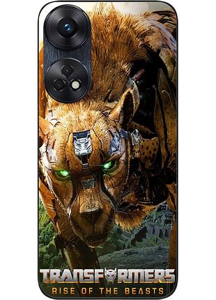 Силіконовий чохол epik для oppo reno 8t 4g з картинкою читор трансформери звероботи