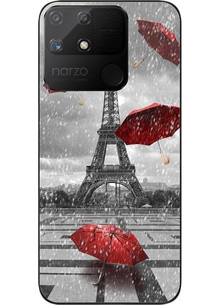 Бампер силіконовий чохол epik для realme narzo 50a з картинкою париж