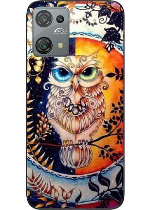 Силіконовий чохол epik для oscal c30 pro з картинкою сова