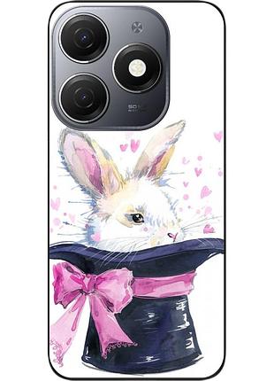 Чохол силіконовий epik для tecno spark 20 (kj5n) з картинкою кролик