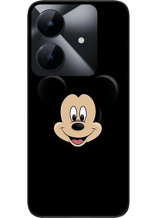 Силиконовый чехол epik для realme note 60 4g / note 60x 4g с картинкой микки