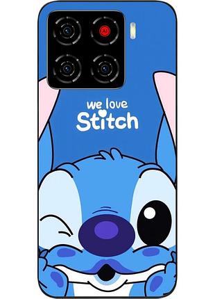 Силіконовий чохол epik для zte blade a56 з принтом stitch