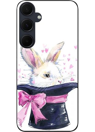 Чехол силиконовый epik для samsung a35 5g galaxy a356b с картинкой кролик