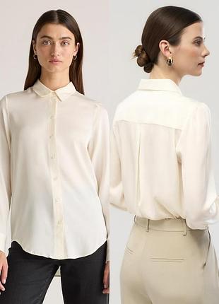 Шелковая блузка от white ledel