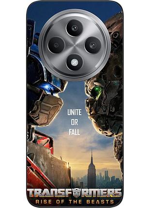 Силиконовый чехол epik для oppo reno 12 f 4g/5g с картинкой трансформеры звероботы
