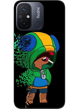 Чохол силіконовий epik для xiaomi redmi 12c з картинкою бравл леон