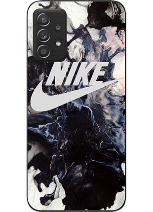 Силиконовый чехол для samsung a52 galaxy a525f с картинкой nike