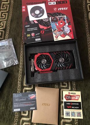 Ігрова відеокарта msi rx 580 8gb 2