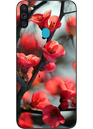 Чохол силіконовий для samsung a11 galaxy a115f з картинкою сакура