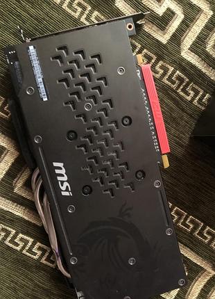 Ігрова відеокарта msi rx 580 8gb 6
