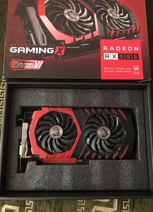Ігрова відеокарта msi rx 580 8gb 5