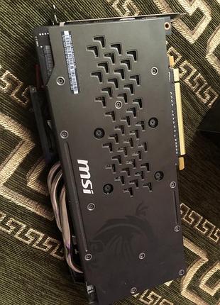 Ігрова відеокарта msi rx 580 8gb 7