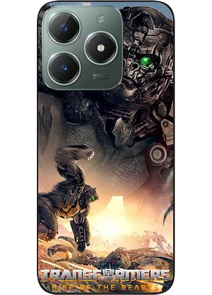 Силіконовий чохол epik для realme с61 4g з картинкою ейплінк трансформери звероботи