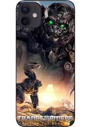 Силиконовый чехол epik для iphone 12 с картинкой эйплинк трансформеры звероботы