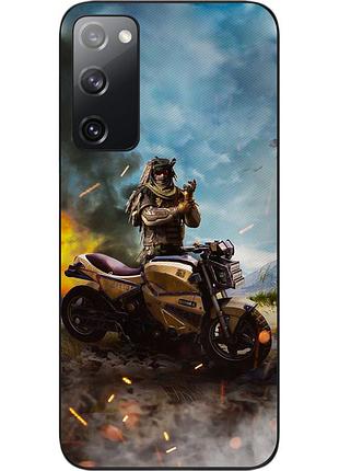 Чехол силиконовый epik для samsung galaxy s20 fe с картинкой call of duty phantom фантом