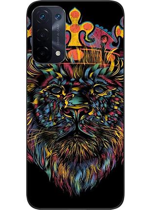 Силиконовый чехол epik для oppo a54 5g с картинкой король лев