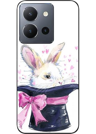 Чехол силиконовый epik для vivo y36 с картинкой кролик