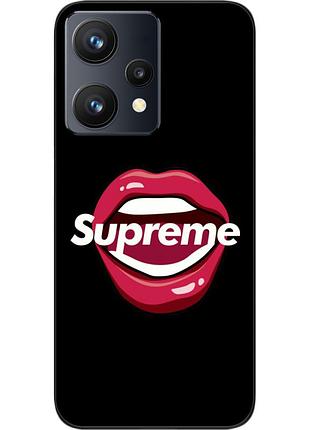 Оригинальный чехол epik для realme 9 4g с картинкой губы