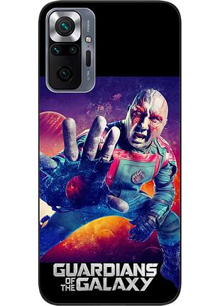 Силіконовий чохол epik для xiaomi redmi note 10 pro з картинкою дракс руйнівник