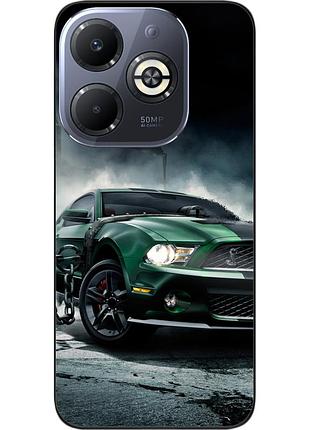 Силіконовий чохол epik для infinix smart 8 plus (x6526) з картинкою мустанг