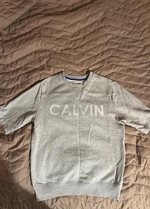 Світшот з короткими рукавами від calvin klein