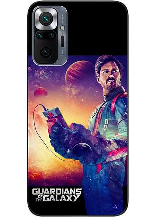 Силиконовый чехол epik для xiaomi redmi note 10 pro с картинкой звездный лорд