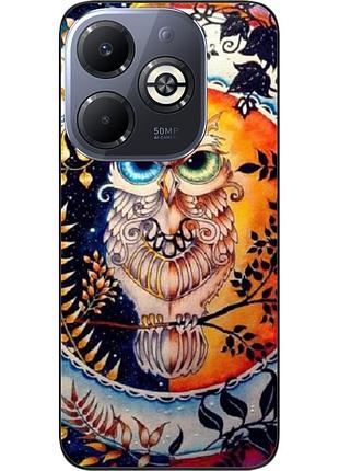Силіконовий чохол epik для infinix smart 8 (x6525) з картинкою сова