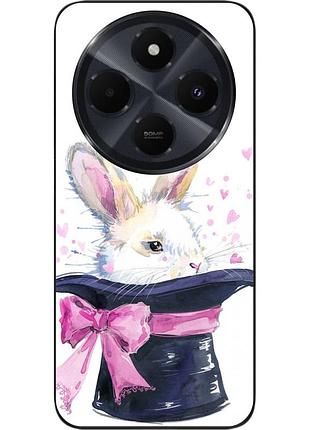 Чехол силиконовый epik для xiaomi poco c75 с картинкой кролик