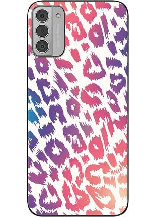 Силиконовый чехол epik для nokia g42 с картинкой леопардовый принт