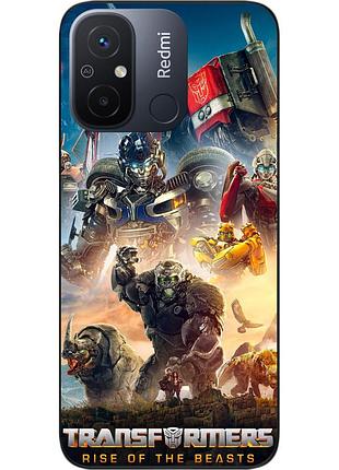 Силіконовий чохол epik для xiaomi redmi 12c з картинкою трансформери