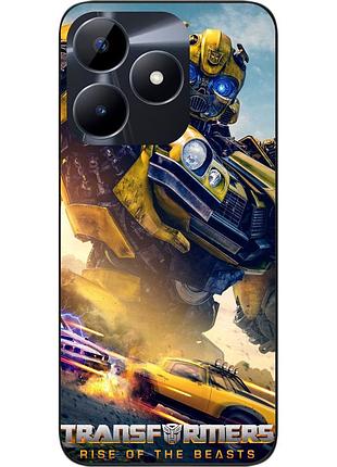Силіконовий чохол epik для realme c51 з картинкою бамблбі трансформери