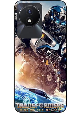 Силіконовий чохол epik для vivo y02 з картинкою міраж трансформери