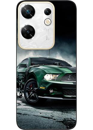 Силиконовый чехол epik для infinix zero 30 4g с картинкой мустанг