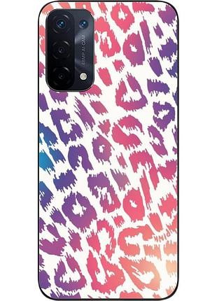 Силиконовый чехол epik для oppo a54 5g с картинкой леопардовый принт