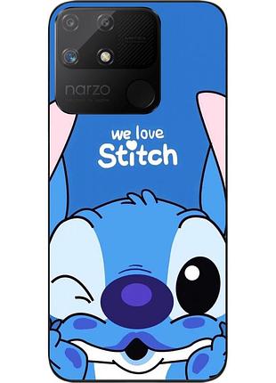 Силіконовий чохол epik для realme narzo 50a з картинкою стіч