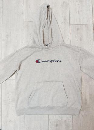 Оригинальное худи champion script logo