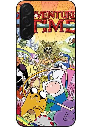 Силиконовый чехол epik для samsung galaxy a57 с изображением adventure time мир друзей