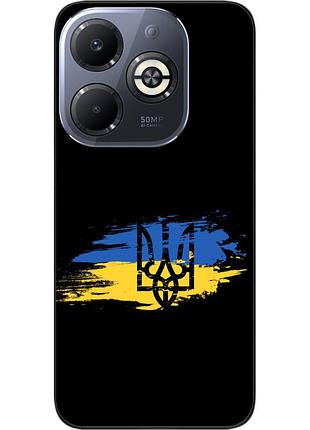 Силиконовый чехол epik для infinix smart 8 plus (x6526) с картинкой герб