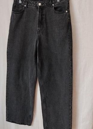 Джинси   baggy котонові широкі  прямі  divided  h&m роз. 48 / зріст 170 см