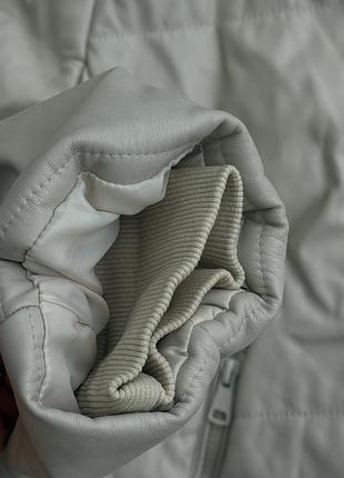 Подовжений пуховик zara 4