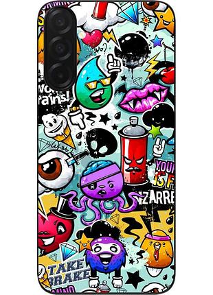 Силіконовий чохол epik для samsung galaxy a27 5g з картинкою стікери