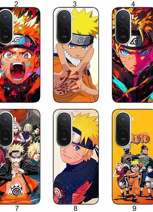 Силіконовий чохол з аніме наруто anime naruto для xiaomi poco c81 pro вислови свою фанатську любов
