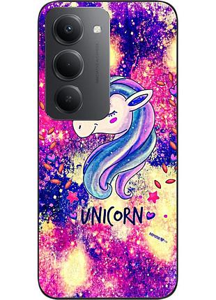 Чехол силиконовый epik для xiaomi redmi 15 красивый единорог