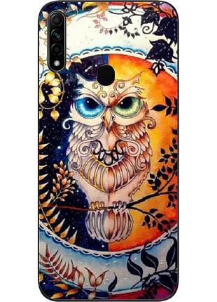 Оригинальный чехол для oppo a31 с картинкой сова