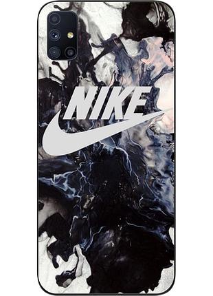 Силіконовий чохол для samsung m51 galaxy m515f з картинкою nike